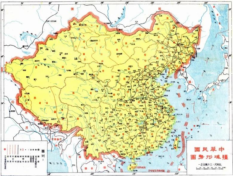 通过地图看中国 哪个时期实力最强