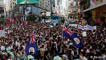 Proteste in Hong Kong