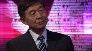 资料图片：中国前驻法国大使吴建民接受BBC节目HardTalk访问